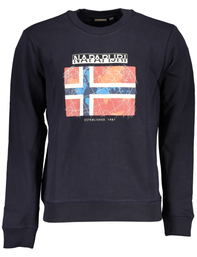 Napapijri - Sweatshirt Homem Azul