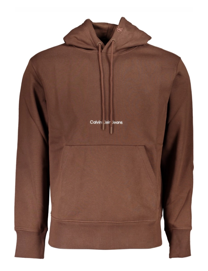 Calvin Klein - Sweatshirt Homem Castanho