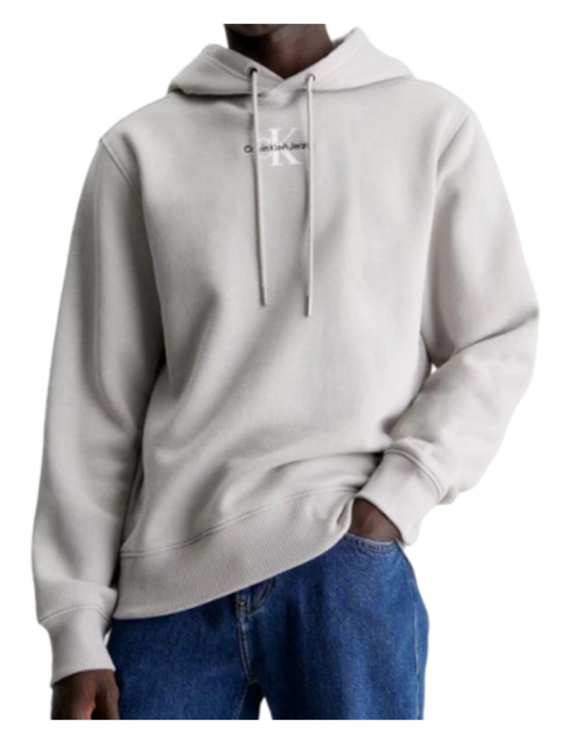 Calvin Klein - Sweatshirt Homem Cinza