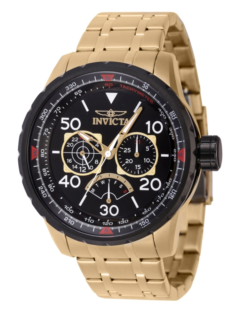 Invicta Aviator 46985 Rel gio de Homem Quartzo 48mm Invicta