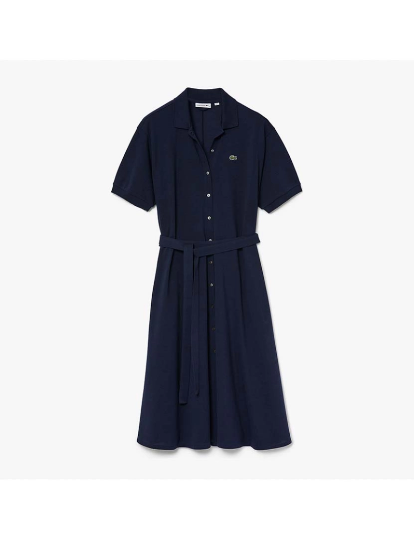 Lacoste - Vestido Senhora Azul Marinho