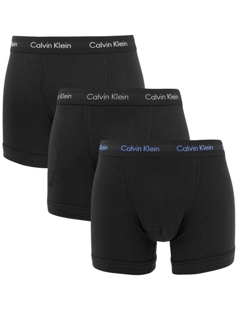 imagem de Calvin Klein 3-Pack Boxers Uni Negro2