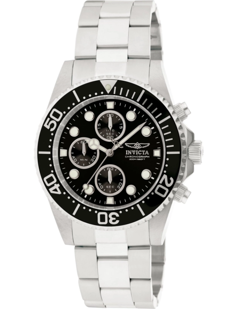 Invicta - Invicta Pro Diver 1768 Relógio de Homem Quartzo  - 43mm