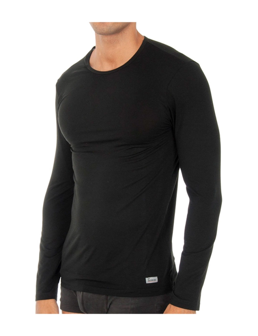 Abanderado - Longsleeve T Tech Homem Preto