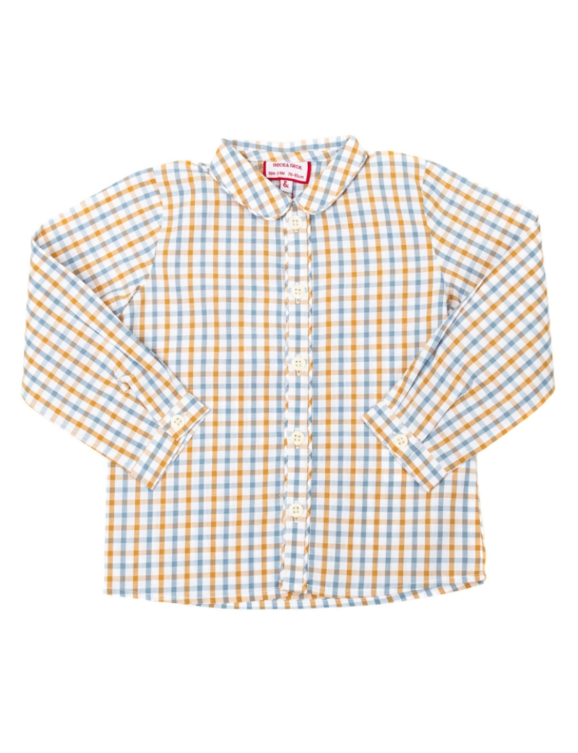 Neck&Neck - Camisa de Bebé Branco