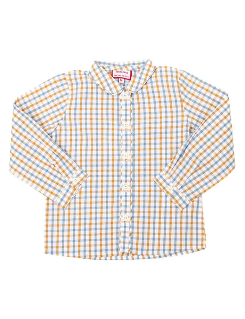 Neck&Neck - Camisa de Bebé Branco