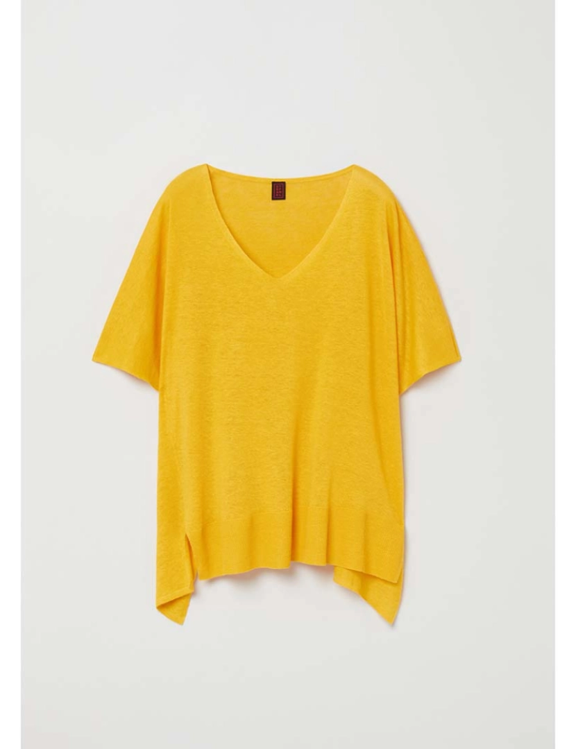 Stefanel - Sweatshirt Senhora Amarelo