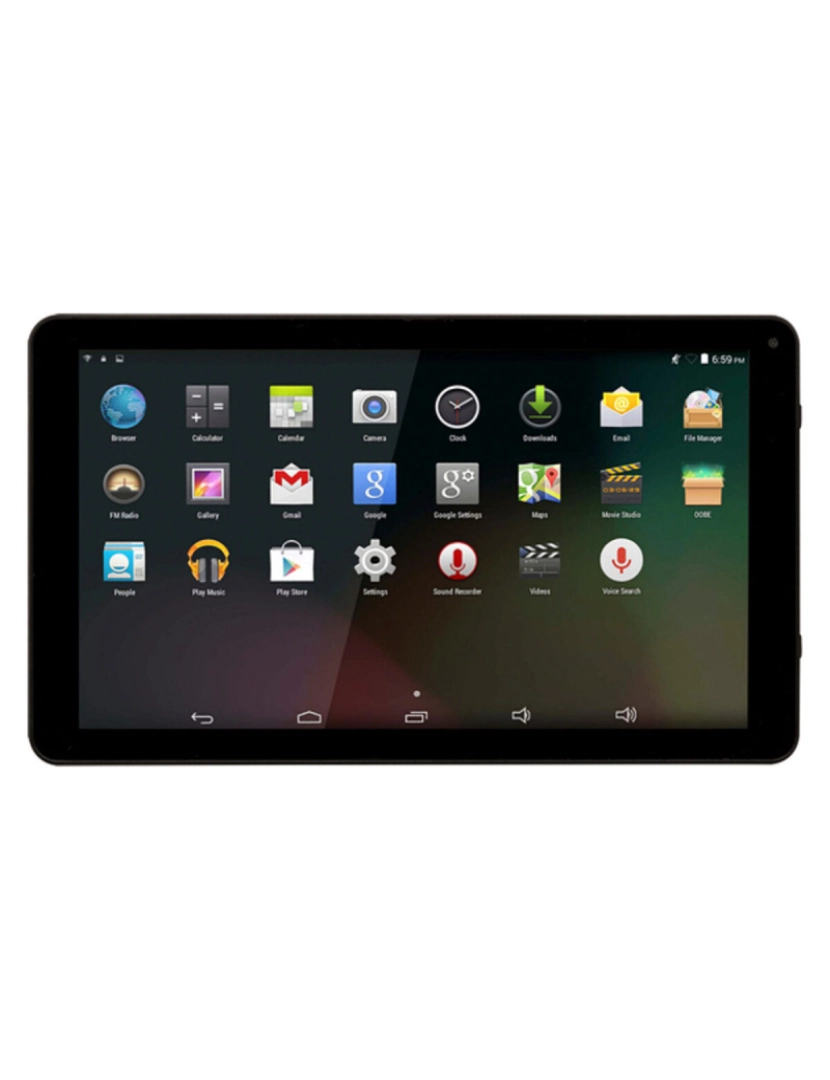 imagem de Tablet Denver Electronics 114101040680 10" Quad Core Preto 1 GB RAM 10,1"1