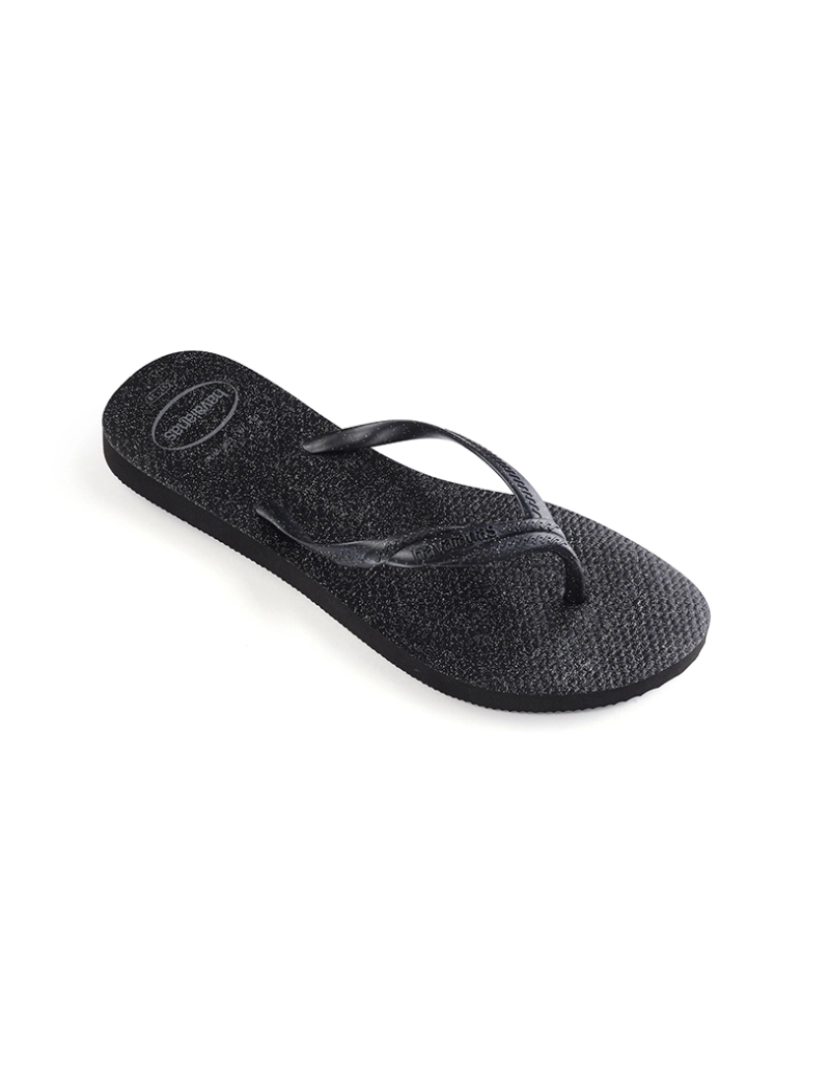 imagem de Havaianas Fantasia Gloss Senhora  Preto5