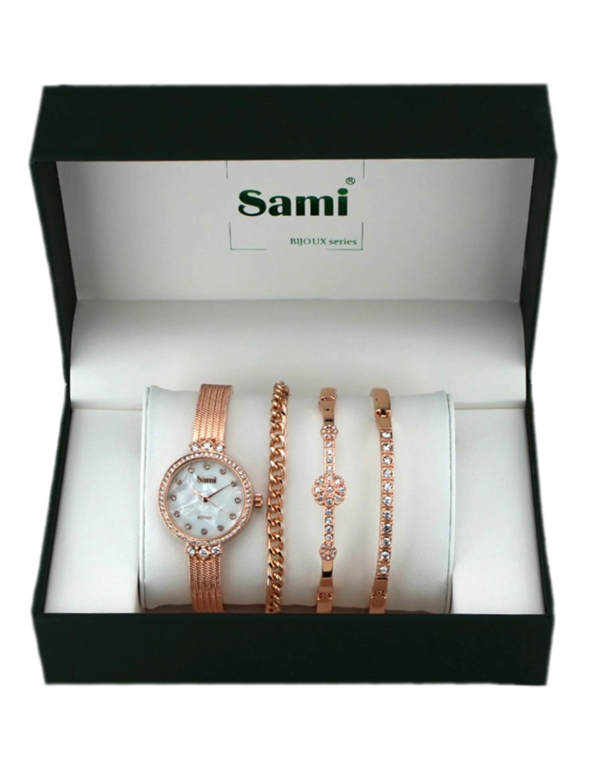 imagem de Sami Conjunto Relógio com Bracelete e 2 Pulseiras RSM-43814-21