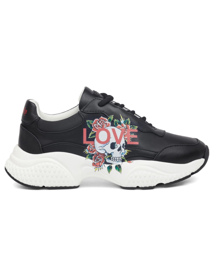 Ed Hardy - Hardy Embed Runner-Love Black/White