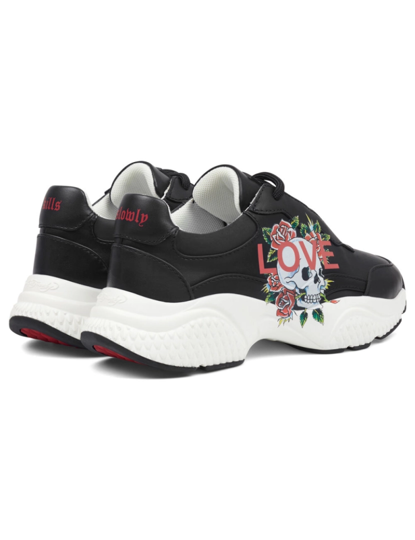 imagem de Hardy Embed Runner-Love Black/White4