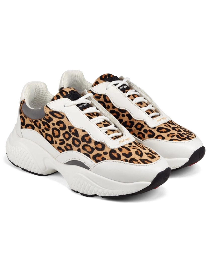 imagem de Hardy Embed Runner-Wild Branco/Leopard2