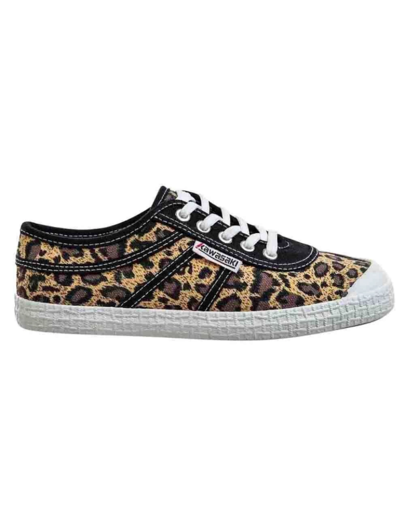 Kawasaki - Kawasaki K-Players Star Canvas Shoes K192029 8002 Leopardo