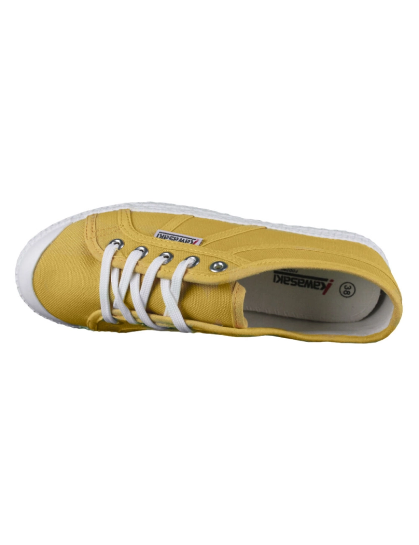 imagem de Kawasaki Tênis Canvas Shoes K202403 5005 Golden Rod4