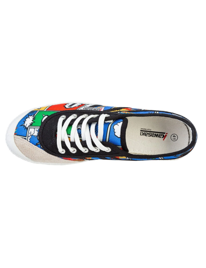 imagem de Kawasaki Cartoon Canvas Shoes K202410 8881 Multi cor3