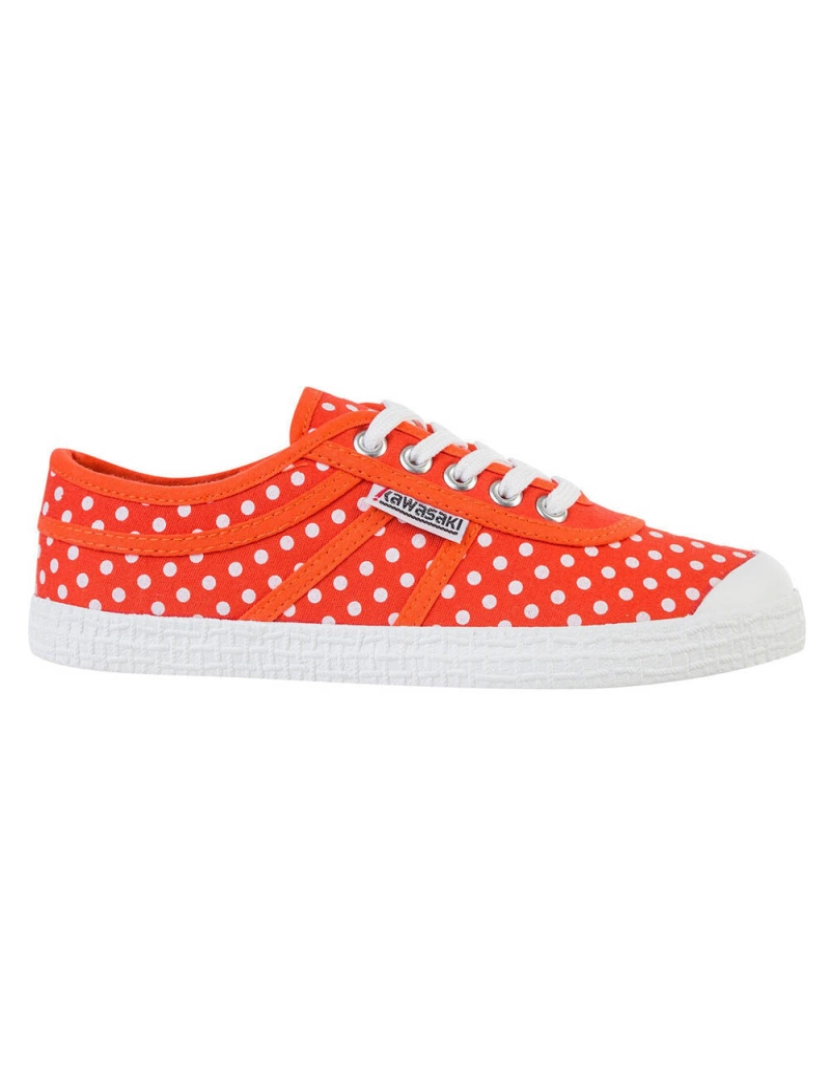 Kawasaki - Kawasaki Polka Canvas Shoes K202421 5030 Tomates de cereja