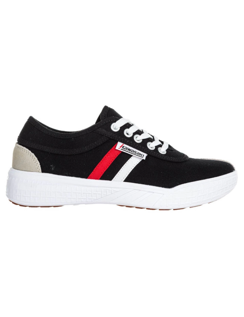 imagem de Kawasaki Leap Retro Canvas Shoes K212325 1001 Preto1