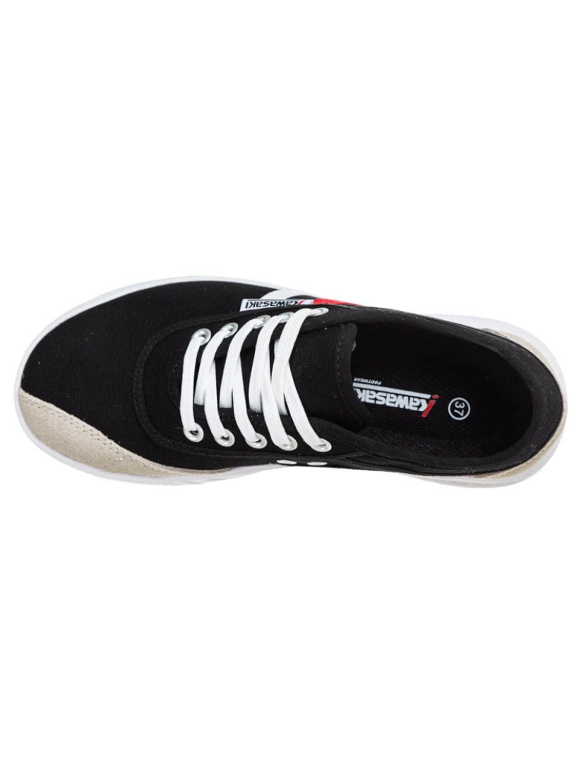 imagem de Kawasaki Leap Retro Canvas Shoes K212325 1001 Preto4