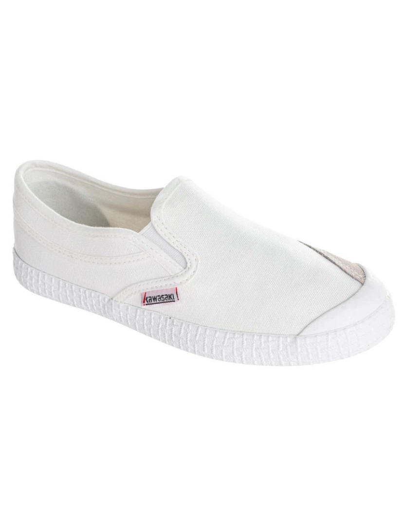 imagem de Kawasaki Slip sobre sapatos de lona K212437 1002 Branco2