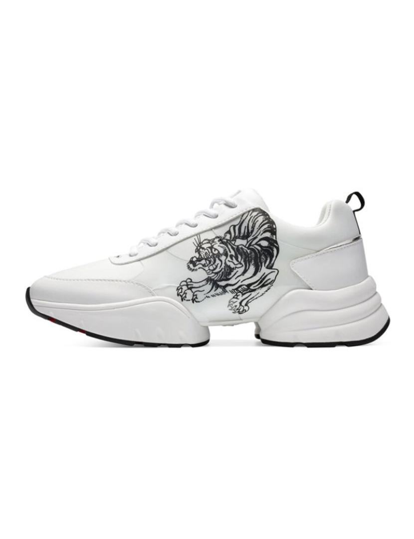 Ed Hardy - Hardy Caged Runner Tiger White-Black