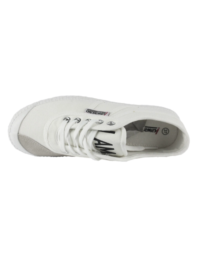 imagem de Kawasaki I Am Canvas Shoes K22261 1002 Branco4