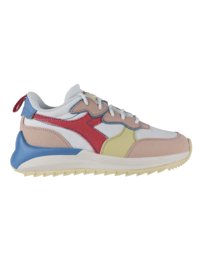 Diadora - Diadora Jolly Canvas Wn Jolly C9868 Branco/Preto/Hot Co