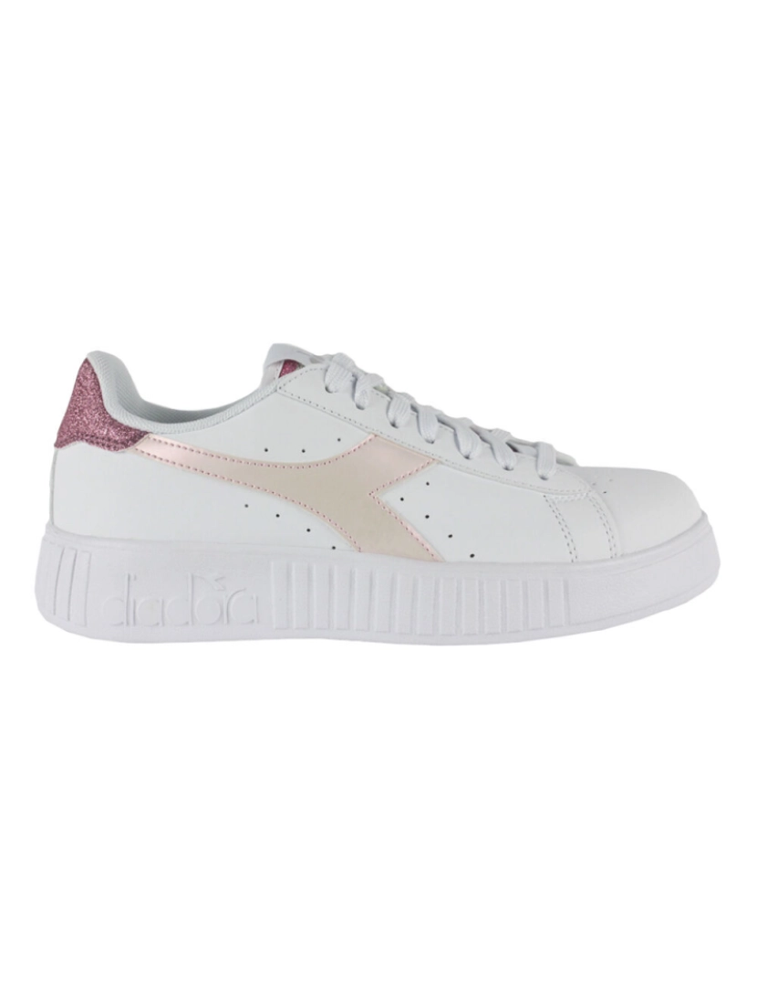 Diadora - Diadora Step P Glitter Rainbow 101.178338 01 C3113 Branco/Pink Lady