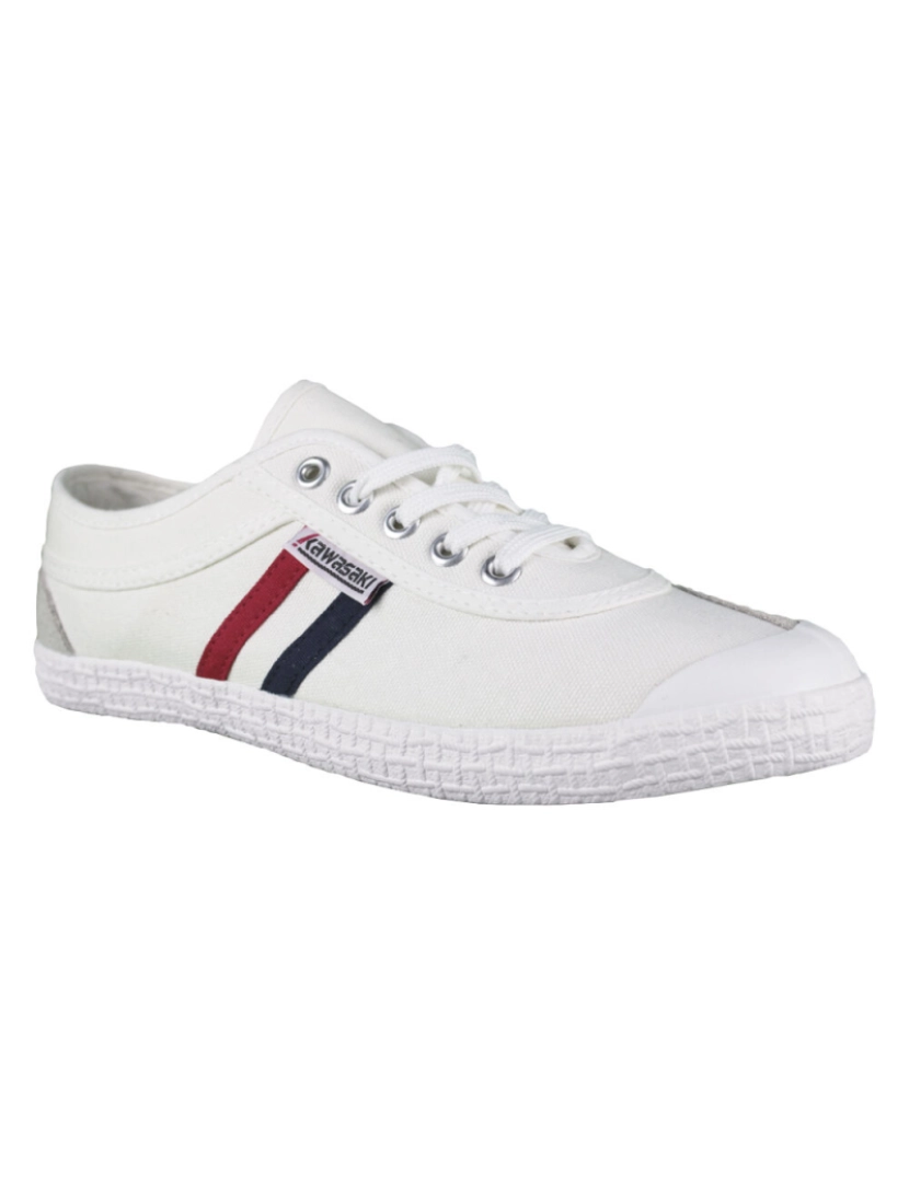 imagem de Kawasaki Retro sapatos de lona K192496 1002 Branco2