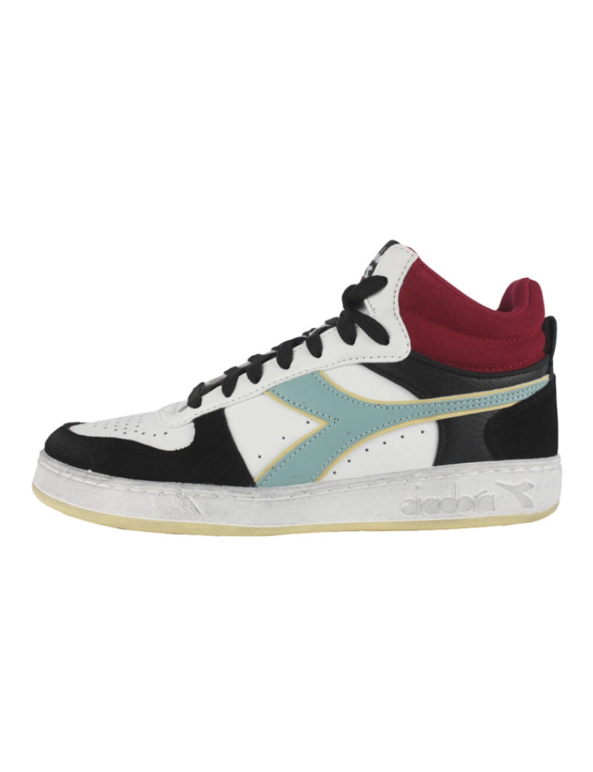 Diadora - Diretrizes Meia Legacy 501.179009 D0096 Branco/preto/Lychee