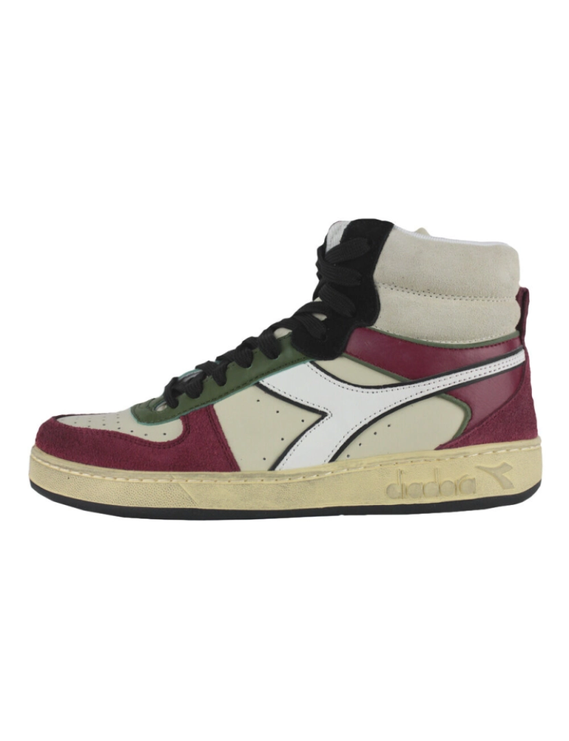 Diadora - Diretrizes Meia Legacy 501.179008 C9986 Creme nublado/vermelho/preto