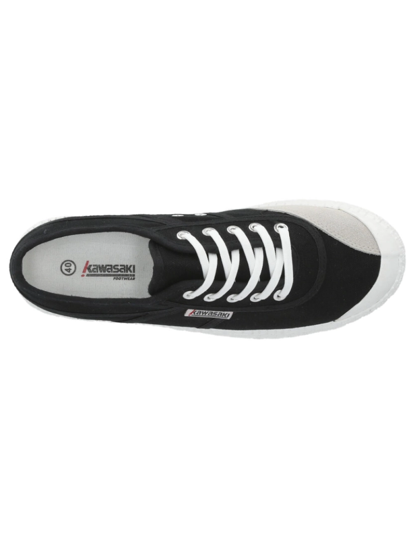 imagem de Kawasaki Original 3.0 Canvas Shoes K232427 1001 Preto4