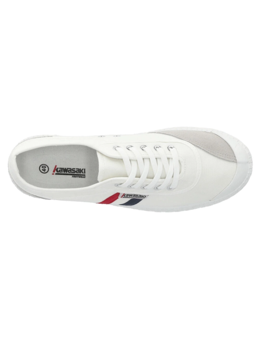 imagem de Kawasaki Retro 3.0 Canvas Shoes K232428 1002 Branco4