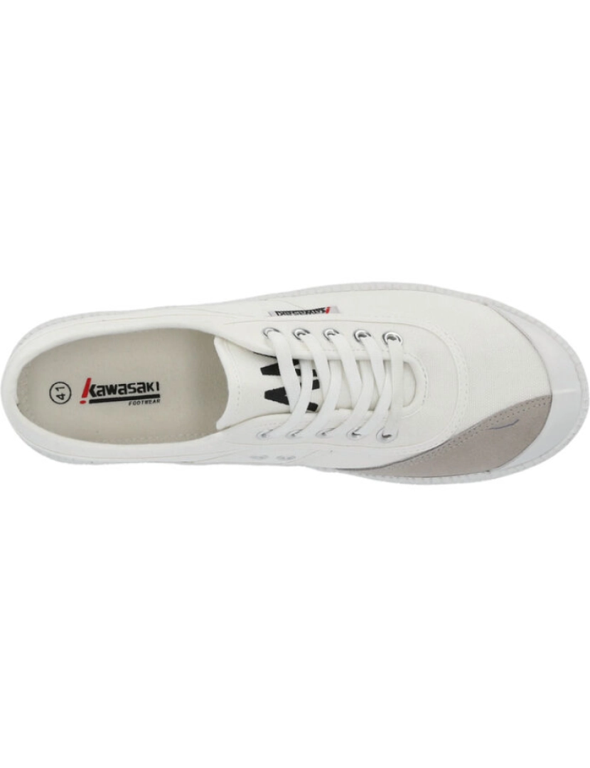 imagem de Kawasaki Eu sou sapatos de lona K22261-Es 1002 Branco4