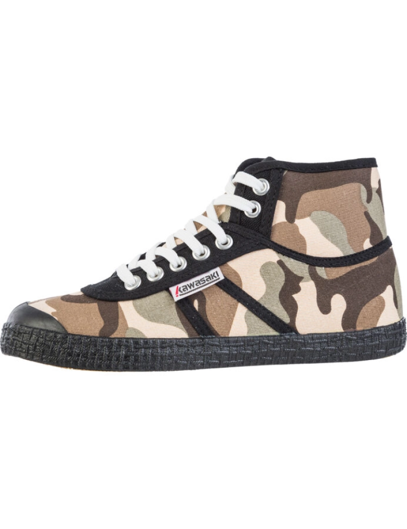 Kawasaki - Kawasaki Camo Canvas Boot K202418-Es 8885 Diversos Brown