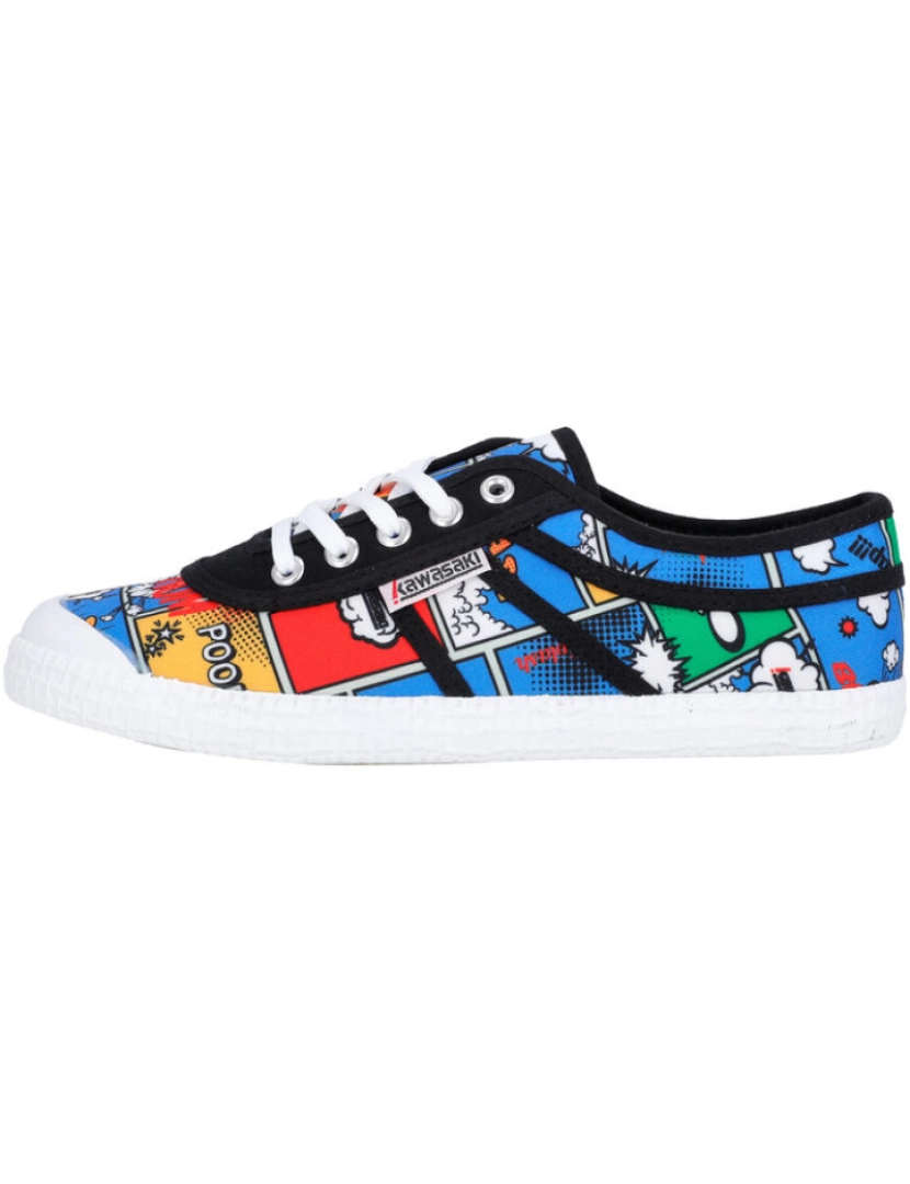 imagem de Kawasaki Cartoon Canvas Shoes 8881 Multi cor1