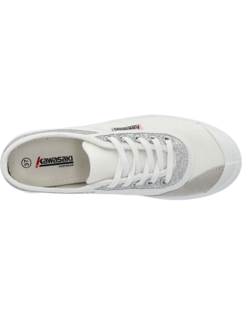 imagem de Kawasaki Glitter Canvas Shoes K194522-It's 8889 Silver4