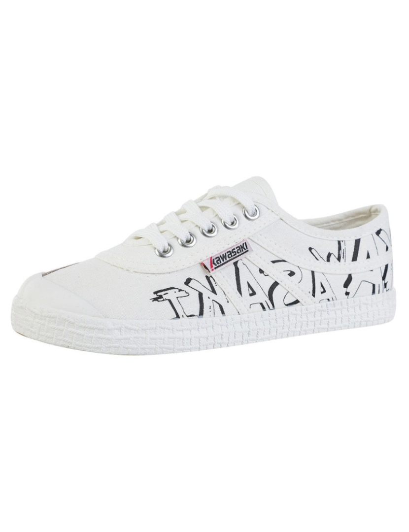 imagem de Kawasaki Graffiti Web Shoes K202416-É 1002 Branco2