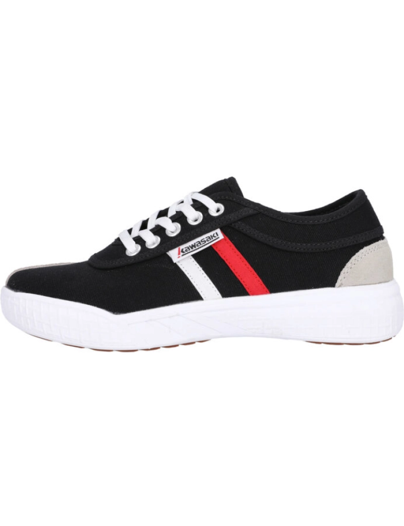 imagem de Kawasaki Leap Retro Canvas Shoes K212325-É 1001 Preto1