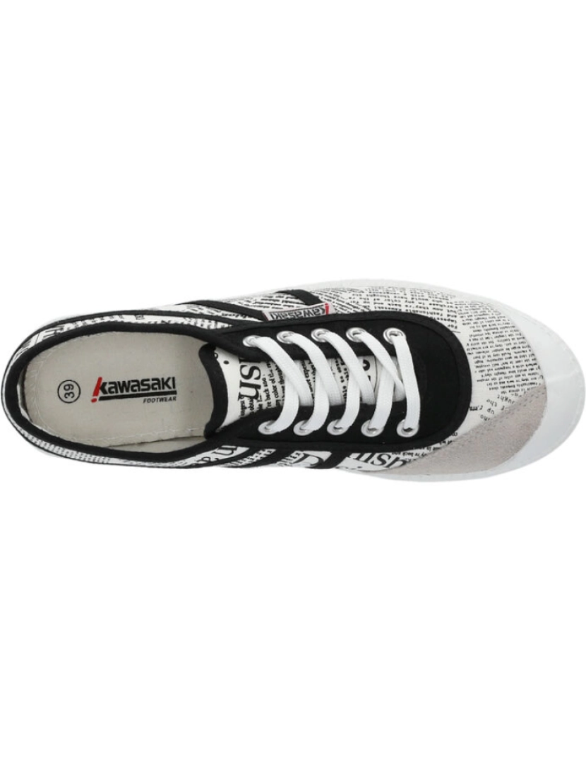 imagem de Kawasaki Papel Canvas Shoes K202414-It's 1002 Branco4