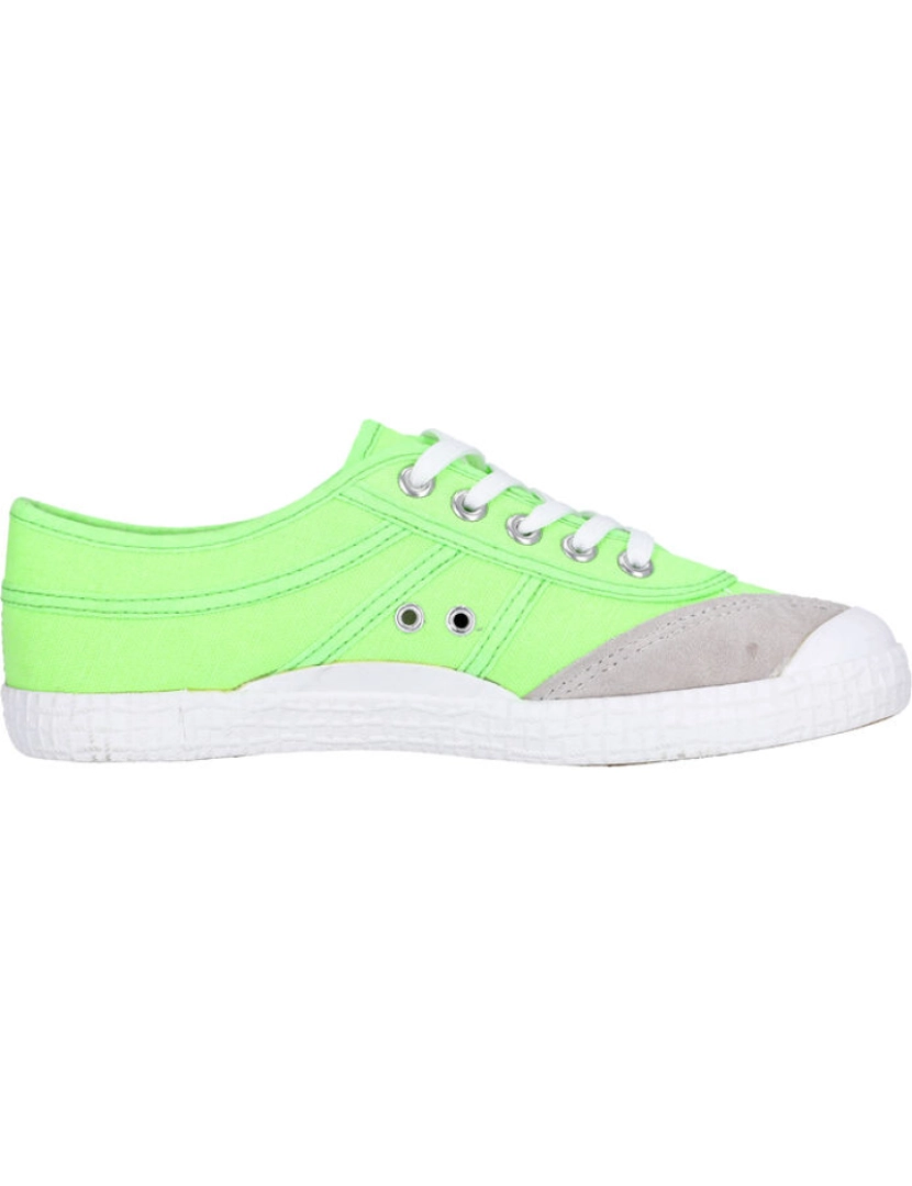 imagem de Kawasaki Original Neon Canvas Shoes K202428-It's 3002 Gecko Verde3