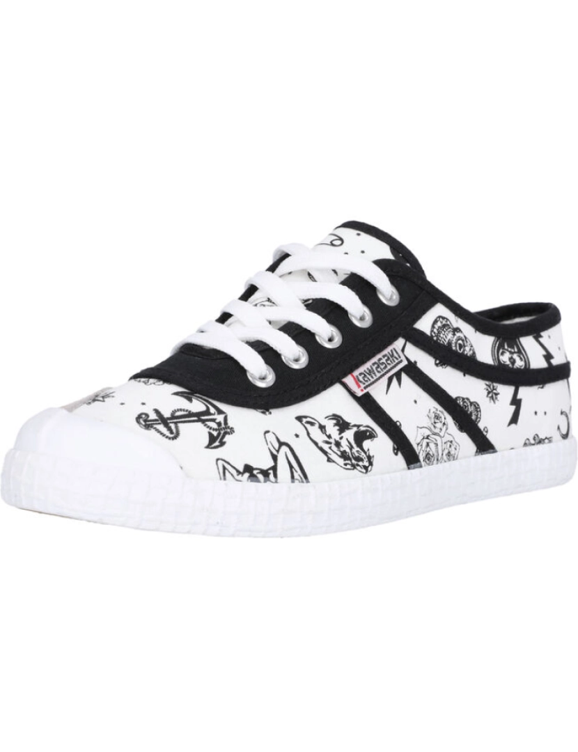 imagem de Kawasaki Tattoo Canvas Shoes K202420-Es 1002 Branco2