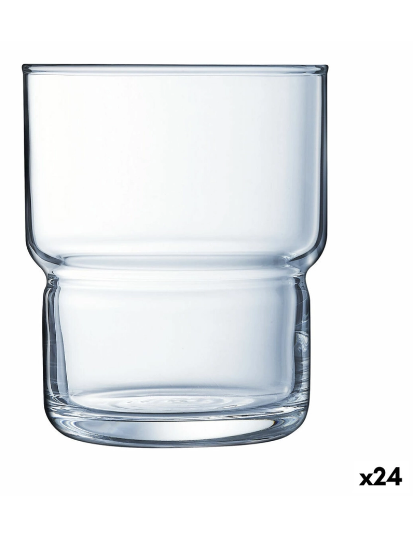 imagem de Copo Luminarc Funambule Transparente Vidro 270 ml (24 Unidades)1