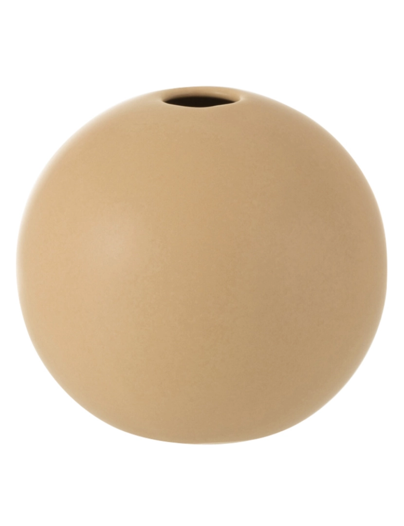 imagem de Bola cerâmica de vaso J-Line Bege Médio1