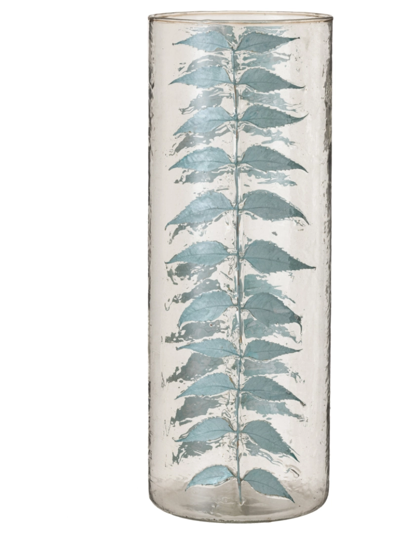 imagem de Vidro de folha de vaso azul J-Line Grande1