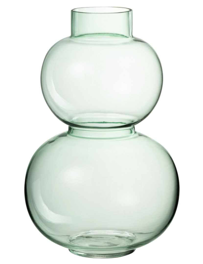 J-Line - J-Line Vase Ball Glass Verde Pequeno