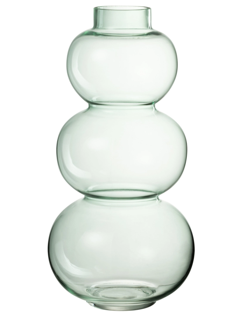 J-Line - J-Line Vase Ball Glass Verde Grande