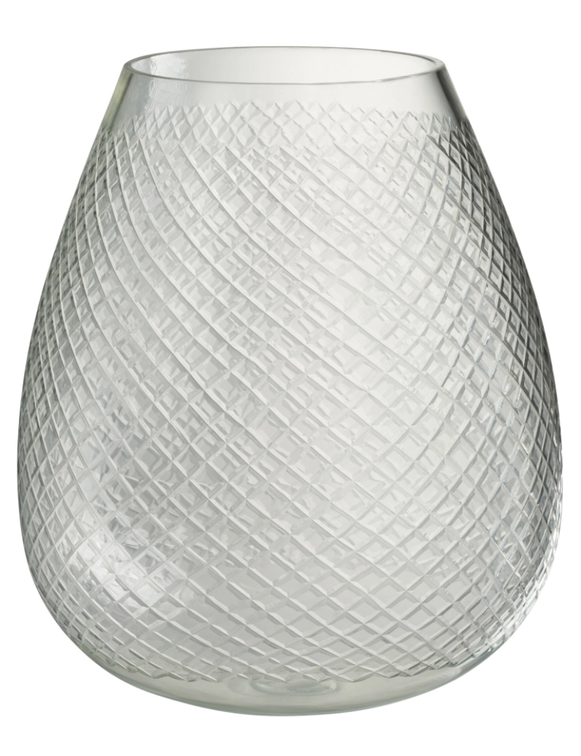 J-Line - Vidro de vaso J-Line transparente grande