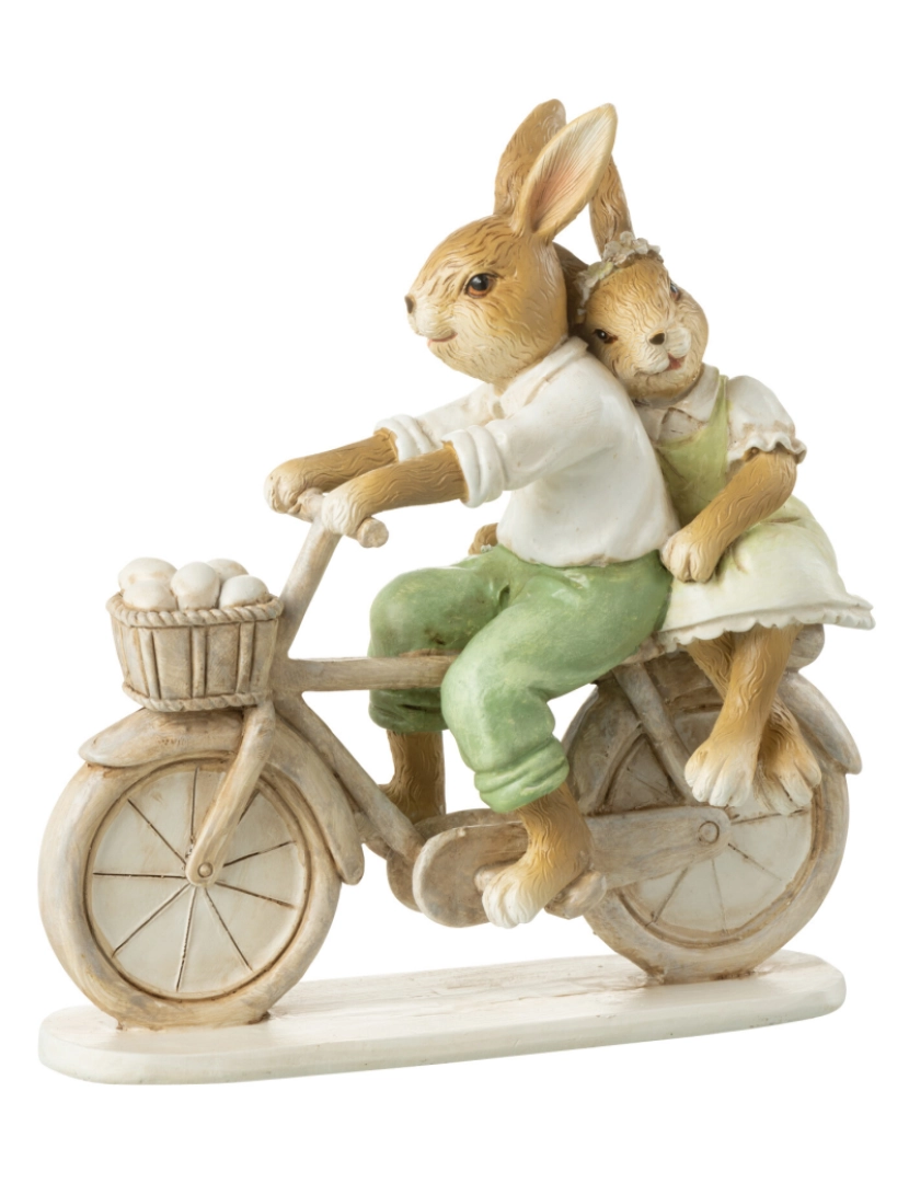 imagem de J-Line Rabbit casal Velo Poly Mix1