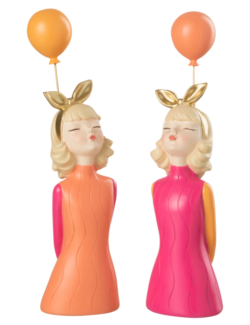 J-Line - Conjunto de mistura de balões de Bulle de meninas J-Line de 2 a 2 unidades